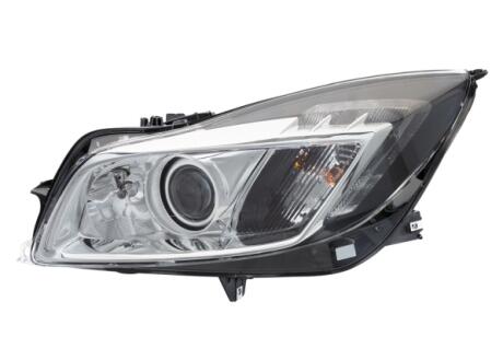 Фара основна, Бі-Ксенон, лів, Opel Insignia A 07/08->07/13, без блока розпалювання HELLA 1ZT 009 631311 (фото 1)