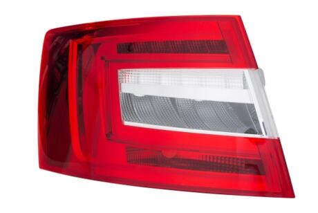 SKODA Задній ліхтар лівий LED, з гібридною технологією OCTAVIA III (5E3, NL3, NR3) HELLA 2SK 012 883051