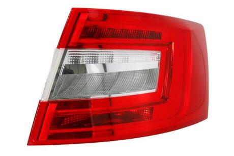SKODA Задній ліхтар правий LED, з гібридною технологією OCTAVIA III (5E3, NL3, NR3) HELLA 2SK 012 883061