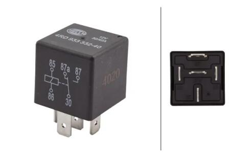 Реле робочого струму 12V, 30A/40A 5 пол. HELLA 4RD 933 332401