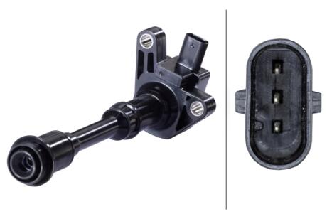 FORD Котушка запалювання C-Max II, Focus III, Kuga II, Mondeo IV, S-Max 1.6 EcoBoost 10- HELLA 5DA 358 168671