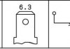 Датчик тиску оливи (0,3bar/1 конт./чорний) Kia Carens II/Lancer/Camry 1.0-3.5 82- HELLA 6ZF 007 392-001 (фото 2)