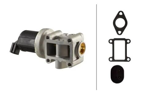 OPEL Клапан EGR Astra H,Signum,Vectra C,Zafira B 1.9CDTI 04-,Fiat,Alfa Romeo 156,Lancia HELLA 6NU 010 171401