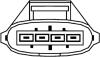 Лямбда-зонд Astra G/H/Corsa/Meriva/Omega B/Vectra B/C/ 1.2-3.2 99- HELLA 6PA009166501 (фото 2)
