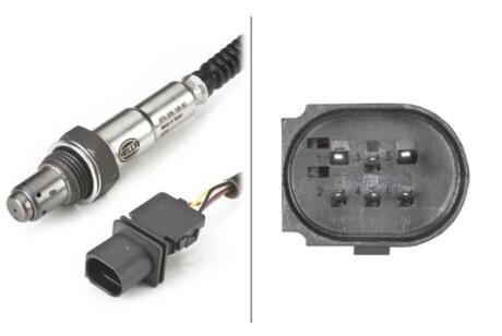 Лямбда-зонд E87/E90/E60/Berlingo/Jumper/Ducato 0.8-5.5 01- HELLA 6PA009166801
