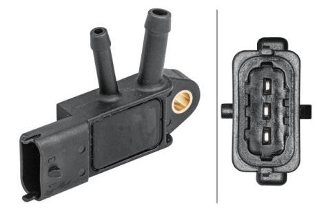 Мапсенсор RENAULT Megane III 09-16; FORD Connect 13-22; FIAT Grande Punto 05-10; MERCEDES-BENZ A-Class W176 12-18; NISSAN Qashqai 07-14; OPEL Astra H 04-14; SUZUKI Grand Vitara 06-17; VOLVO V70 07-16; LANCIA Ypsilon 03-11; SAAB 9-3 02-11 HELLA 6PP009409191