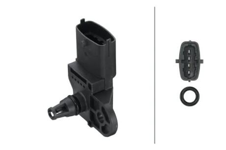 Мапсенсор 1.4MPI Turbo 16V,4.5MPI 32V,4.8MPI Turbo 32V,1.6T-GDI 16V,2.0MPI Turbo 16V FIAT Doblo 09-23, Ducato 06-14, Grande Punto 05-10; OPEL Astra J 10-15, Astra H 04-14, Astra G 98-05; PORSCHE Cayenne 02-10, Panamera 09-18, 911 05-12; ALFA ROMEO Gi HELLA 6PP013400001