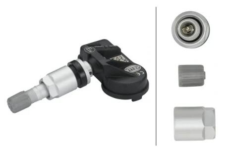 JEEP Датчик тиску в шинах (запрограмований) DODGE, FIAT, INFINITI, CHRYSLER, MERCEDES-BENZ HELLA 6PP 358 139231
