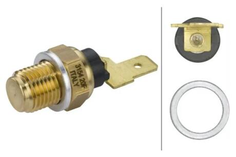 Датчик температуры масла VW Golf/Passat 91> HELLA 6PT 009 107691
