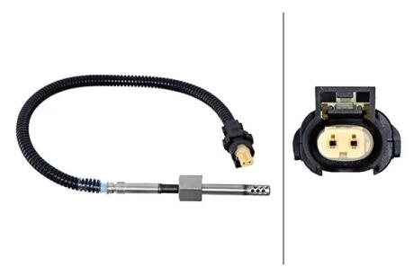 DB Датчик температури відпрацьованих газів W205, C205, S205, W212, X253 HELLA 6PT 010 376381