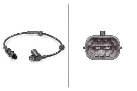 OPEL Датчик ABS передн.Combo,Corsa C,Meriva HELLA 6PU 009 106261