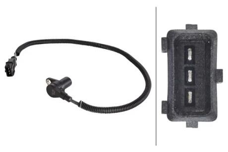 CITROEN Датчик числа обертів FIAT Ducato 2,8JTD IVECO 2,8 HELLA 6PU 009 146491