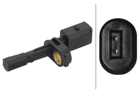 VW Датчик ABS задній Audi,Skoda Octavia,Caddy III,Golf VII 06- HELLA 6PU 012 039771