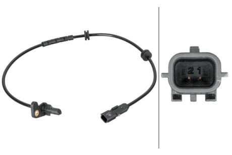 RENAULT датчик ABS задн.лів.Captur, Clio IV 12- HELLA 6PU 012 806881