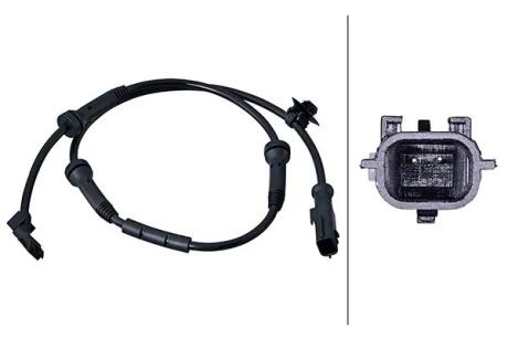 RENAULT Датчик ABS передн. Kangoo 08- HELLA 6PU 358 216261