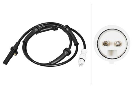 RENAULT датчик ABS задн.Trafic II, Nissan Primastar 01- HELLA 6PU 358 217031