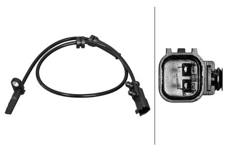 TESLA Датчик ABS задн. MODEL S HELLA 6PU 358 217181