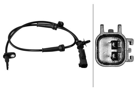 TESLA Датчик ABS передн. MODEL X HELLA 6PU 358 217191