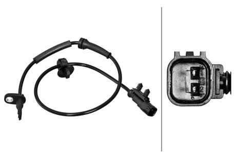 TESLA Датчик ABS задн. MODEL S HELLA 6PU 358 217211