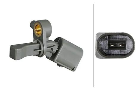 VW датчик ABS задн. лівий Polo 17-, AUDI A1 HELLA 6PU 358 218141