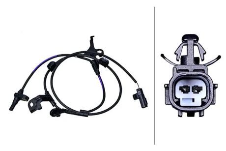 TOYOTA Датчик ABS передн. лів. VERSO S 1.33, 1.4 10-, YARIS 1.0, 1.3, 1.5 10-, SUBARU HELLA 6PU 358 218201