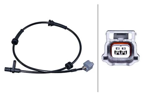 Nissan Датчик ABS задн. Leaf 10- HELLA 6PU 358 218321