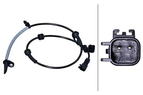 TESLA Датчик ABS передн. MODEL S HELLA 6PU 358 218341