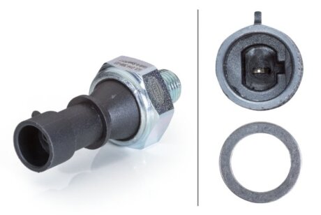 OPEL Датчик тиску оливи Astra H 1,7 04-, Meriva 1,7DTI/CDTI 06-, Vectra C 3,0CDTI 05-. HELLA 6ZL 014 396031