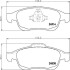 RENAULT Тормозные колодки Duster,Fluence,Grand Scenic III,Megane III 09- HELLA 8DB 355 014-791 (фото 2)