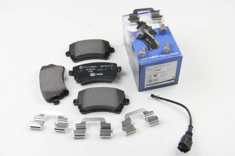 VW Тормозные колодки задн.T5 03- HELLA 8DB 355 011-531