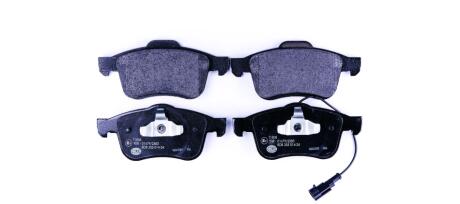 Колодки гальмівні дискові; передня вісь HELLA 8DB 355 014241