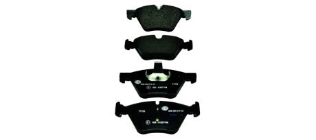 Колодки гальмівні дискові; передня вісь HELLA 8DB 355 015031