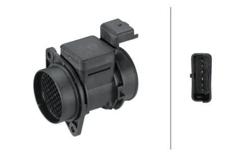 Расходомер воздуха (6 конт.) FORD FIESTA V/PEUGEOT 206, 207 1.4D 01- HELLA 8ET 009 142391