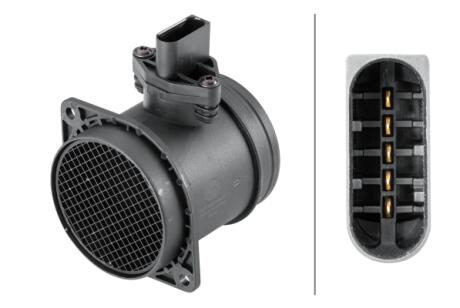 AUDI Витратомір повітря A3 3.2 V6 03-, TT 3.2 V6 03-, BENTLEY, VW HELLA 8ET 358 095401