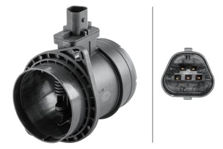 LAND ROVER Витратомір повітря DISCOVERY 3.0 13-, RANGE ROVER 3.0 12-, RANGE ROVER SPORT 3.0 13-, JAGUAR HELLA 8ET 358 095631