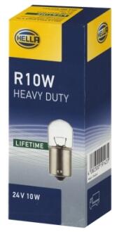 R10W 24V Автолампа HD (Увеличенный Ресурс !) HELLA 8GA 002 071271