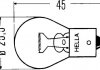 12V 18W Автолампа (BA15s) тип R 12V/18W HELLA 8GA 002 072-121 (фото 2)