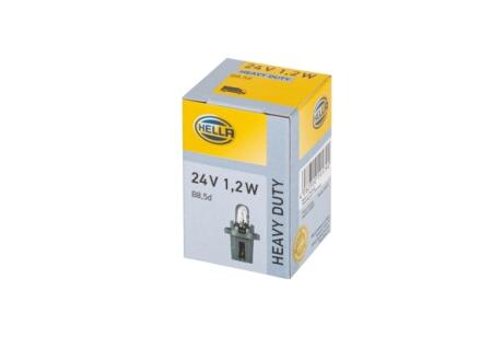 B 8.5d 24V 1.2W серая Автолампа HELLA 8GA 007 997071