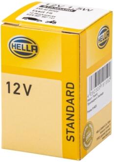 Лампа 12V 1.5W BX8.4d beige HELLA 8GA 007 997141