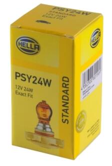 PSY24W 12V 24W Лампа розжарювання вказівника повороту (янтарний) HELLA 8GA 223 569031