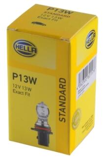 P13W Лампа галогенова STANDART 12V 13W PG18.5d-1 HELLA 8GA 223 569041