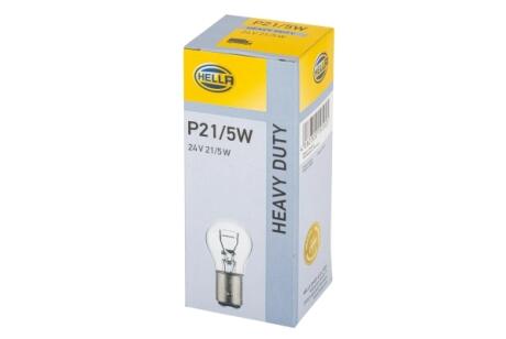 P21/5W 24V21/5W Автолампа двухнитевая HELLA 8GD 002 078241
