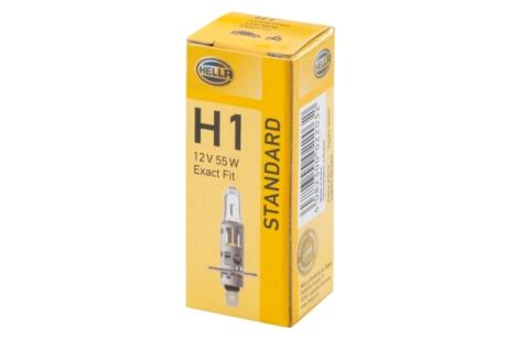 Лампа 12V H1 55W P14.5s HELLA 8GH 002 089131