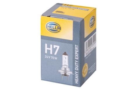 H7DP (двойная сила!) 24V 70W Автолампа **HEAVY DUTY EXPERT** LONGER LIFETIME, VIBRATION RESISTANT HELLA 8GH 007 157231