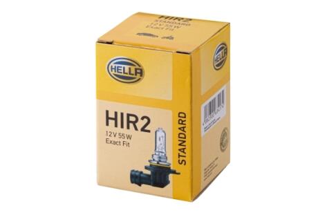Лампа накаливания, HIR2 (55) PX22d 12V HELLA 8GH 009 319001