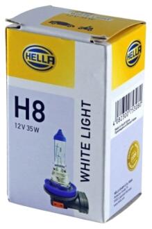 Лампа розжарюванняm White Light H8 12V 35W 4200K HELLA 8GH 223 498141