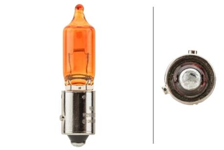 HY21W 12V 21W Лампа розжарювання вказівника повороту (жовтий) STANDARD HELLA 8GH 223 498821
