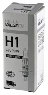 Лампа VALUEFIT H1 24V 70W P14,5S STANDARD HELLA 8GH 242 632021