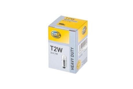 H, 2 W, 24 V, BA 9 s Автолампа HELLA 8GP 002 068241