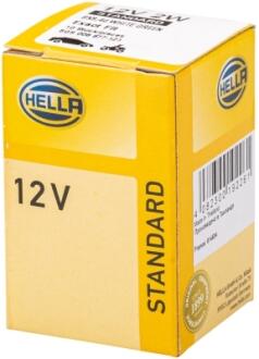 Лампа 12V 2W BX8,4d white-green HELLA 8GS 006 677121